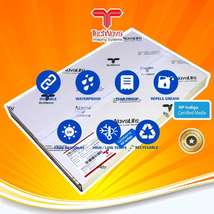 

Technova Lmo 200 Micron Kertas Synthetic A3+ Digital Print Waterproof - Repack 50