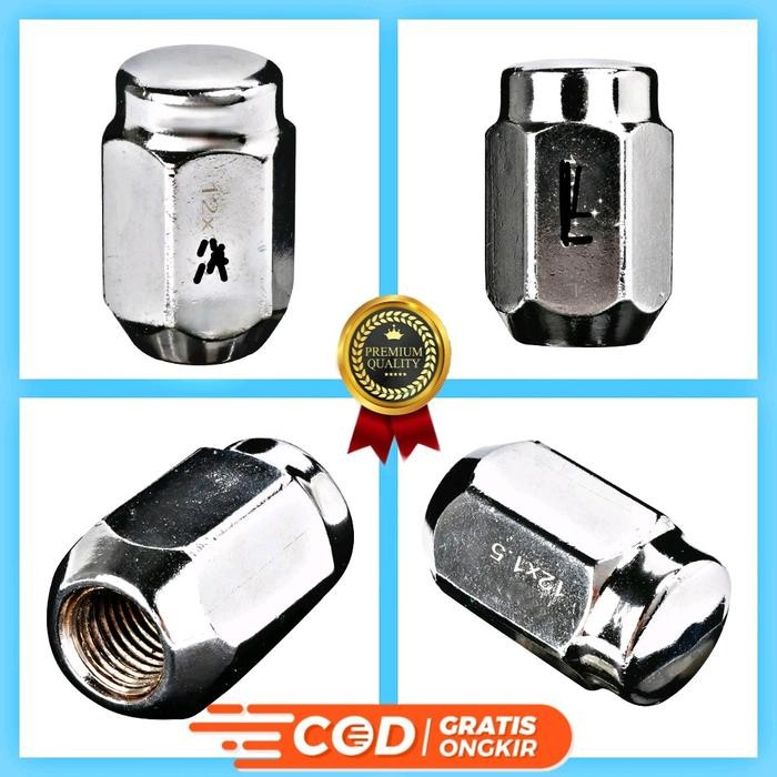 MUR RODA RACING BAUT LUGNUT MOBIL HONDA MOBILIO FREED JAZZ BAHAN BAJA CAR