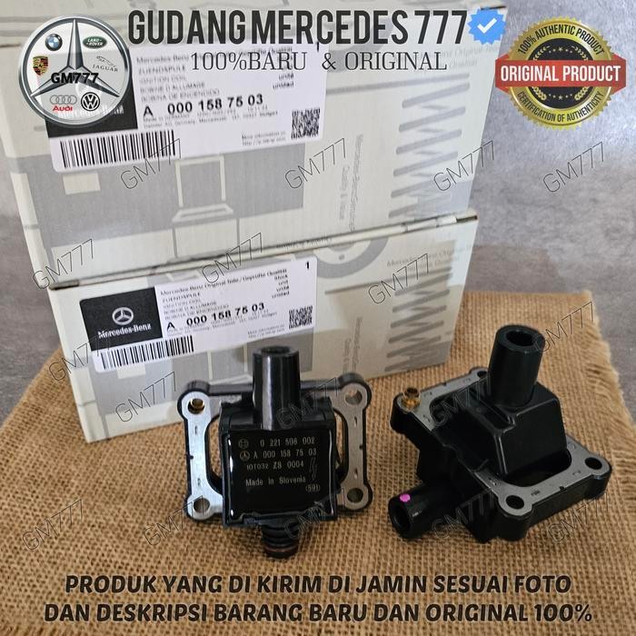 Terbaik Coil Ignition Mercedes M111 M104 W202 W210 W124 Koil Mercy A0001587503 Terlariss 