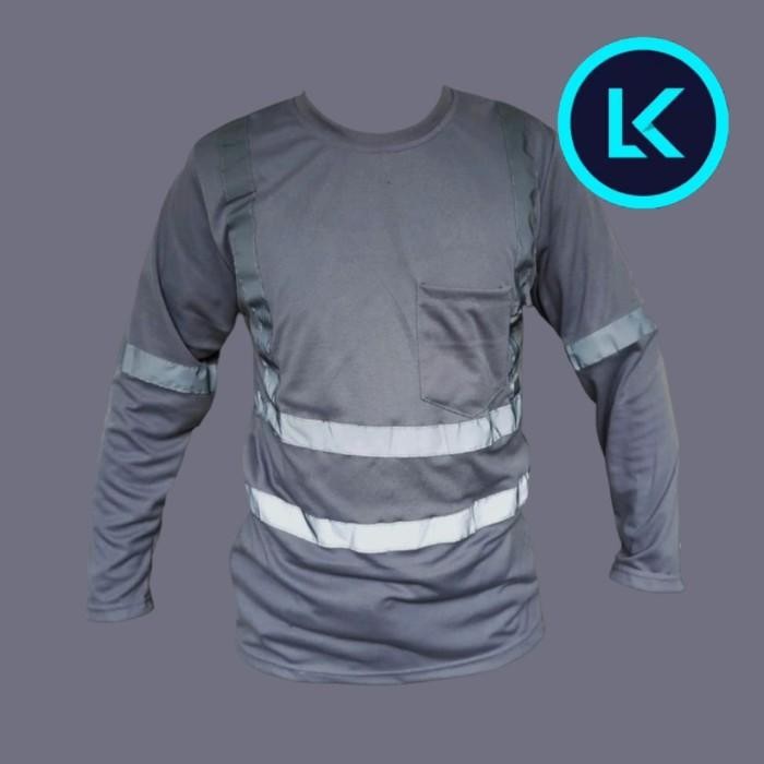 Kaos polos safety scotlight proyek