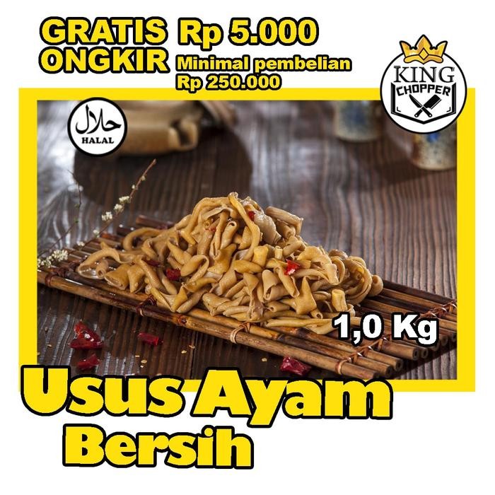 

Pilihan- Usus Ayam 1 Kg Mentah Segar Bersih Frozen Beku Broiler Potong 1Kg