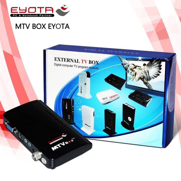 Tv Tuner External Tv Box Eyota / Mtv Box For Monitor Crt/Lcd/Led
