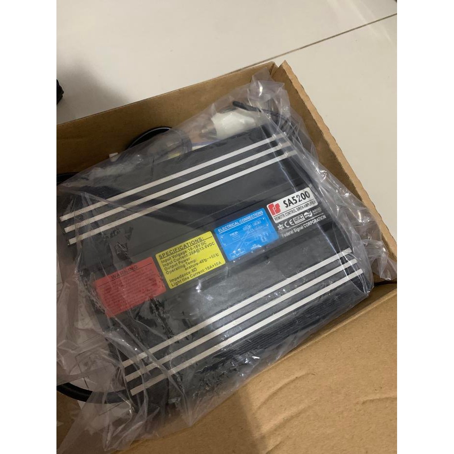 Termurah Modul Sirine Inject Whelen Jumper Motor