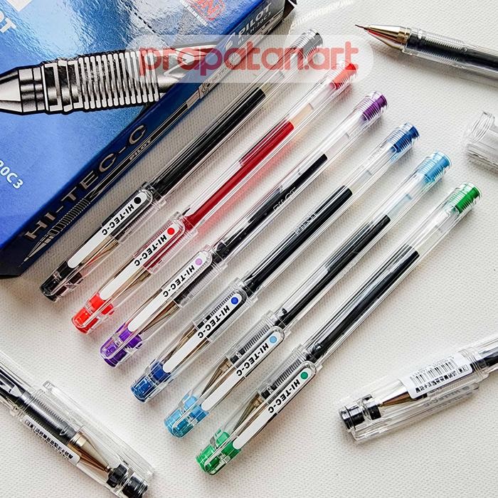 

Pilot HI-TEC Micro Fine Roller Ball Pen 0.3mm BLLH-20C3 Pulpen Pena