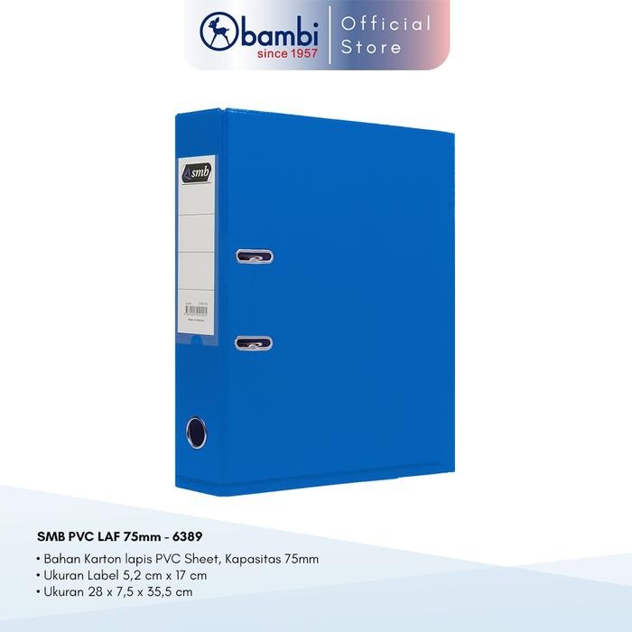 

Bambi x SMB Lever Arch File Ordner Folio All Color Jumbo Size 75 mm Original