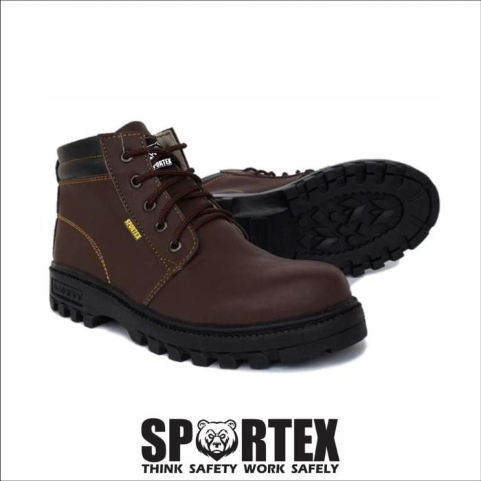 SEPATU SAFETY PRIA UJUNG BESI 01 SPORTEX SOL SAFETY BOOTS