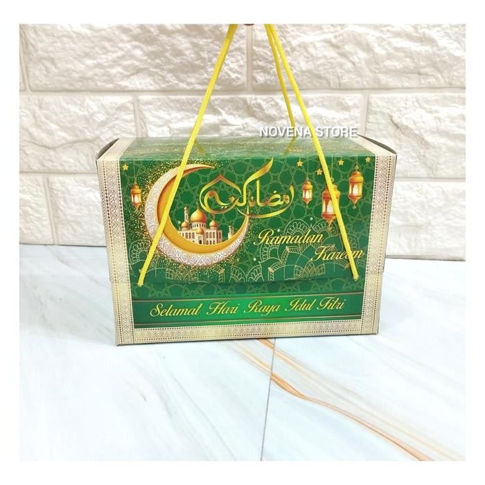 Box Lebaran 2 Jar Kotak Dus Hampers Idul Fitri