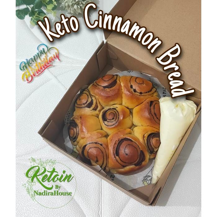 

Pilihan- Keto Bread Roti Ketofy Cinnamon Roll