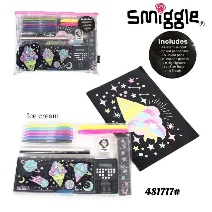 SMIGGLE POP OUT PENCIL CASE/SMIGGLE GIFT SET/SMIGGLE SET PENCIL CASE