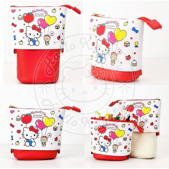 

DOMPET ALAT MAKE UP KOSMETIK TEMPAT PENCIL TARIK HELLO KITTY MELODY