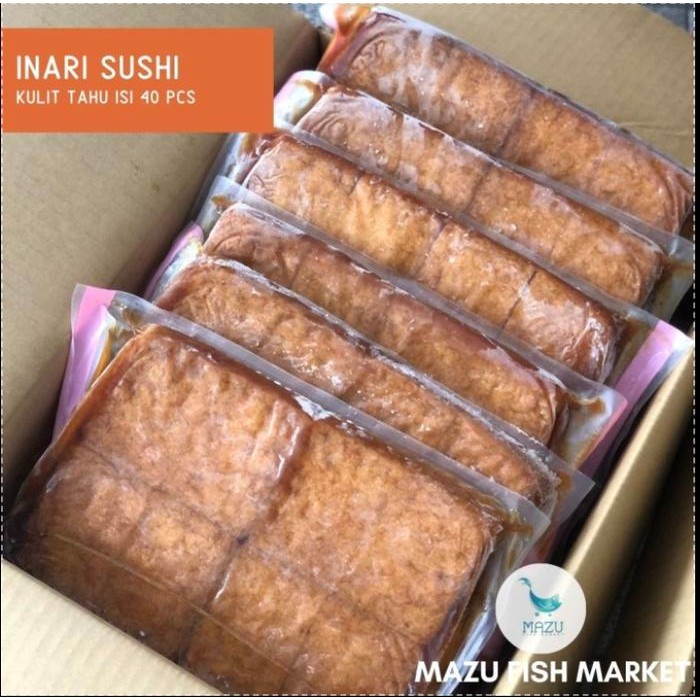 

Pilihan- Mazu Inari Sushi / Kulit Tahu Goreng / Beancurd