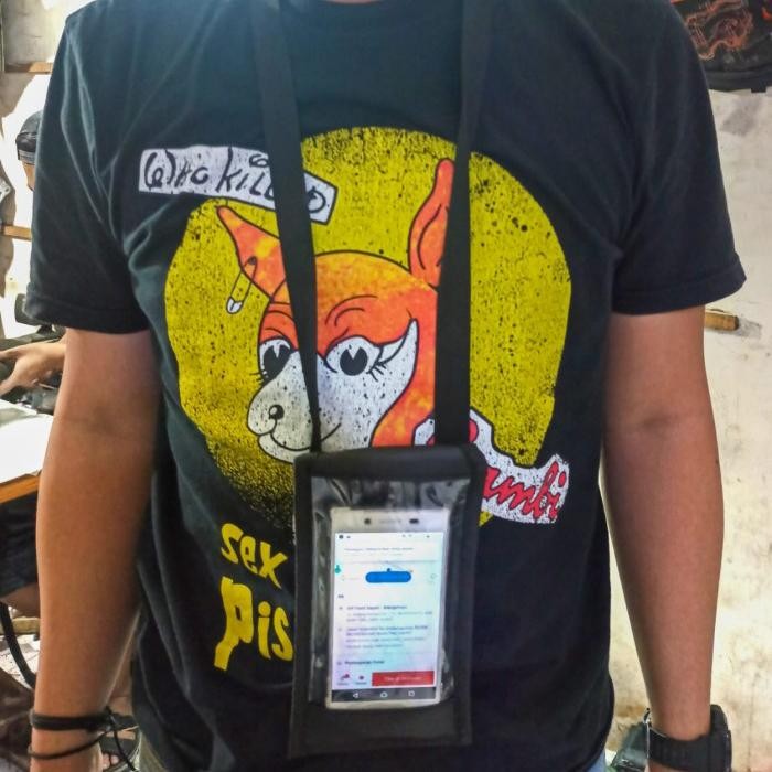 HOLDER HP MOTOR TAS MOTOR TAS OJOL TAS TAS WATERPROOF MULTI