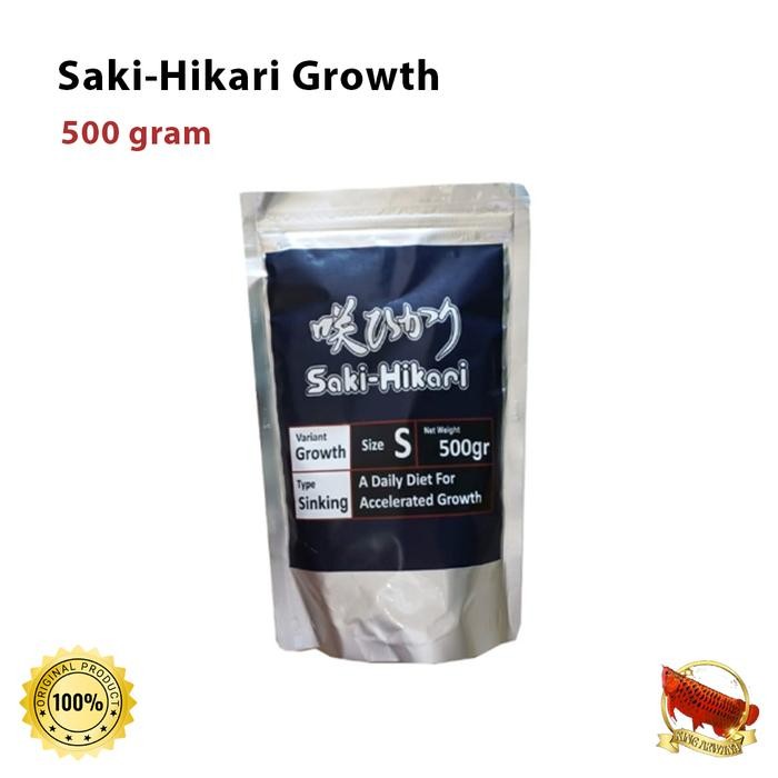 Pelet Ikan Saki Hikari Growth 500 gr Type Sinking