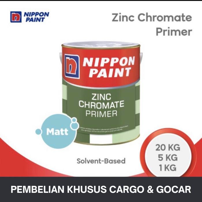 Cat Dasar Besi Nippon Paint Zinchromate Primer 25kg Cat Anti Karat
