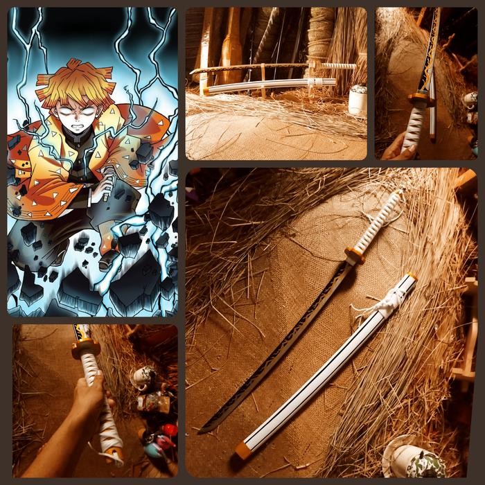 nichirin zenitsu agatsuma - kimetsu no yaiba