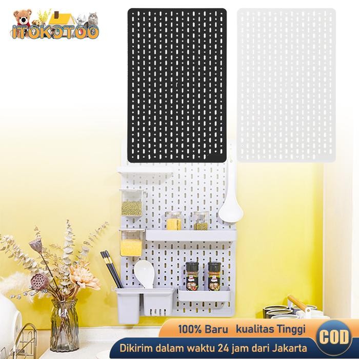 

NEW PRODUK PEGBOARD PAPAN DINDING 36 X 56 CM WALL SHELF BOARD PEG BOARD TUTI FRUITY