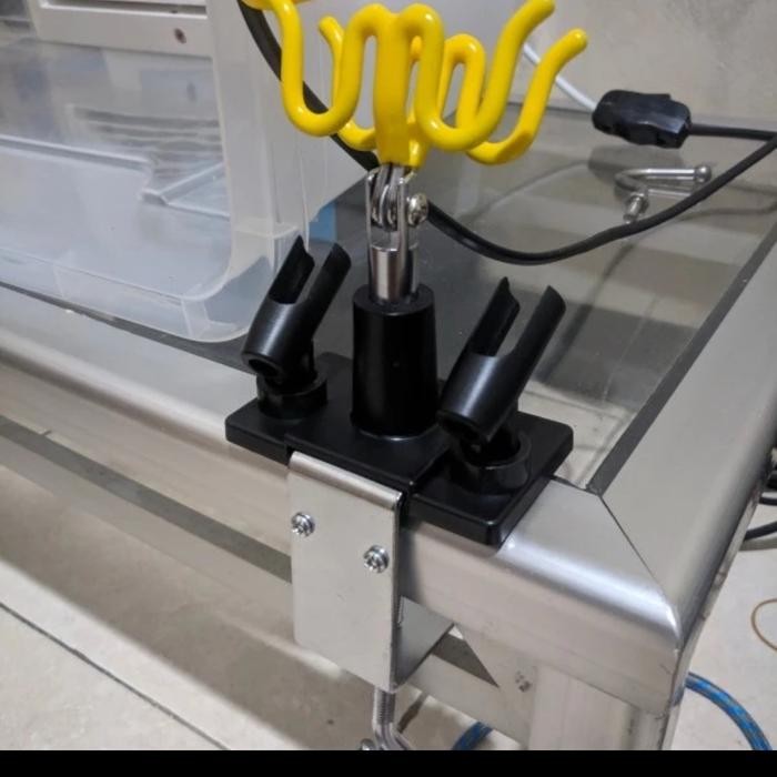 

Terbaru! Universal Airbrush Holder Da Npenbrush Holder Model Jepit Meja