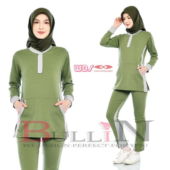 Waldos Sport - Setelan Senam Zilvani Jumbo Muslimah