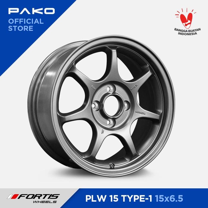 Terlaris Velg Mobil Fortis Wheels Plw Type 1 Ring 15 - Pako Wheels