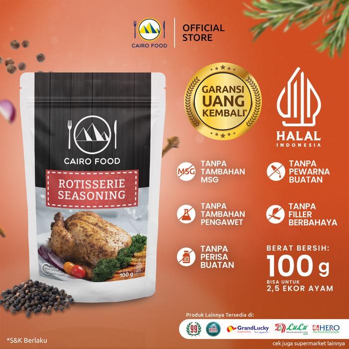 

TERMURAH Bumbu Rotisserie - Co Food 100 gr READY STOCK