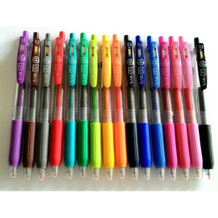 

New Pen gel 0.5mm SARASA mantap smooth