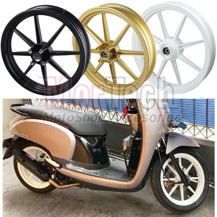 Velg Racing Vrossi Comet Ring 14 Matic Beat Genio Spacy Scoopy Fi Esp