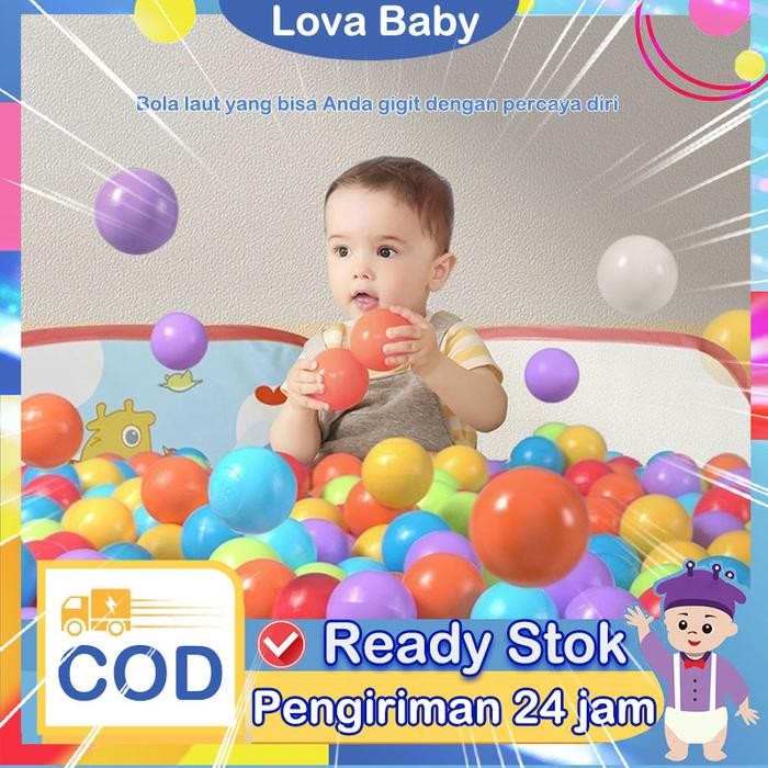 MURAHMainan Bola Plastik Bola Mandi bola mainan anak bayi balita mandi bola Mandi Bola Anak Toys