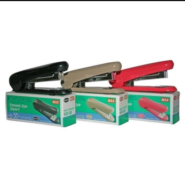 

MAX Stapler Max HD 50 - Alat Staple dengan Desain Ergonomis Tersedia dalam Pilihan Warna Hijau