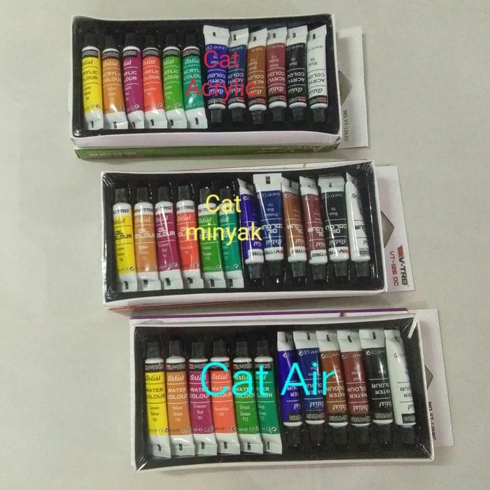 

Bisa E-Katalog! Cat Air / Cat Minyak / Cat Acrylic 12 Warna