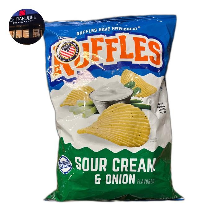 

RUFFLE SOUR CREAM & ONION CHIPS 184.2 GR