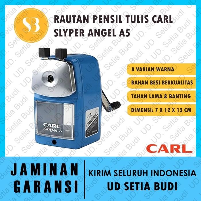 

OJ Rautan Pensil Tulis / Warna Slyper Angel 5 A5 Carl Pencil Sharpener