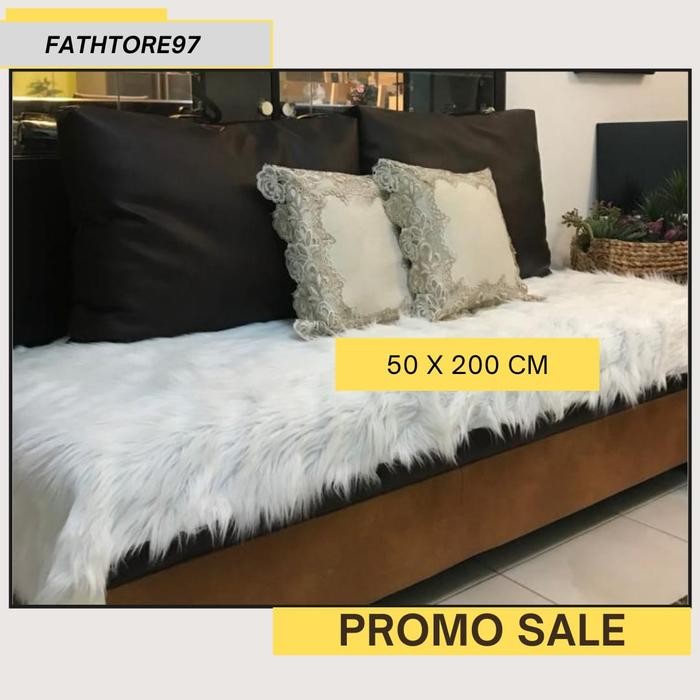 KARPET BULU KOREA 50 X 200 CM, ALAS FOTO BULU, ALAS BAYI LEMBUT, TAPLAK MEJA BULU LEMBUT