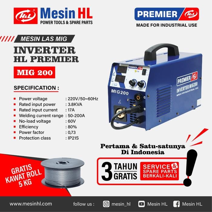 Ready Mesin Las CO MIG 200 Alat Las CO MIG Kecil