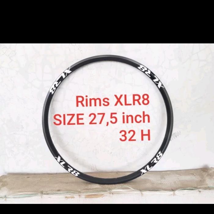 Paling Laris Rims Tapak Lebar Velg Xlr8 Alloy 27.5 Inch Lubang 32 H . Double Wall W Terlariss 