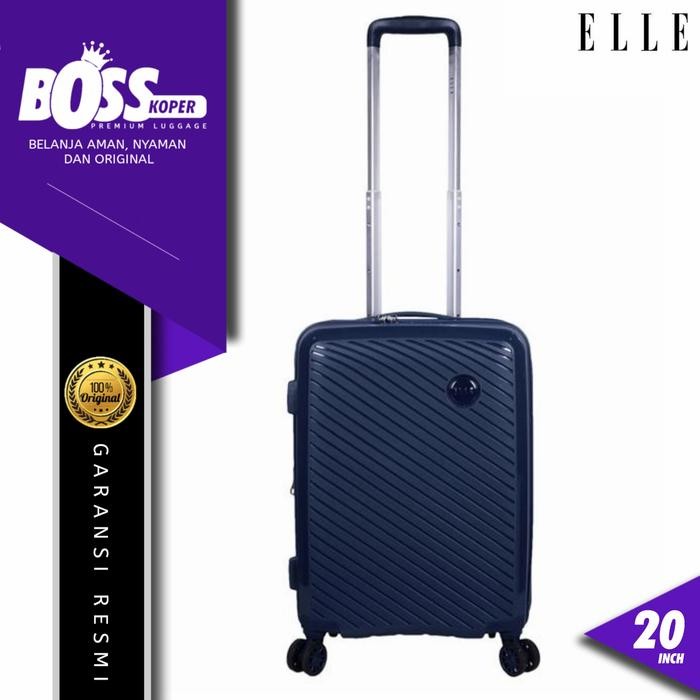 Koper 20 Inch Kabin/Small Elle Hardcase Expand Tsa + Full Karet