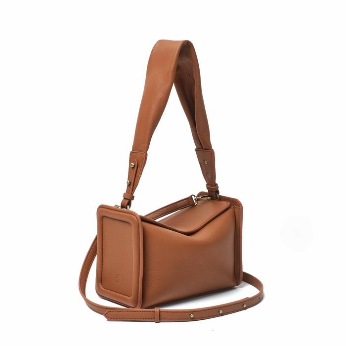 Purotti Marlyn Boxy Bag Genuine Leather