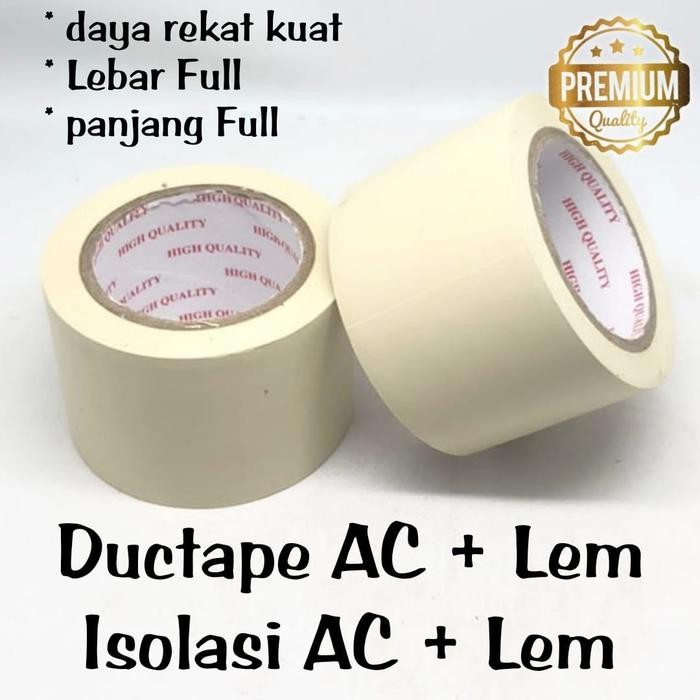 VINIL AC LEM / DUCT TAPE LEM / ISOLASI AC + LEM