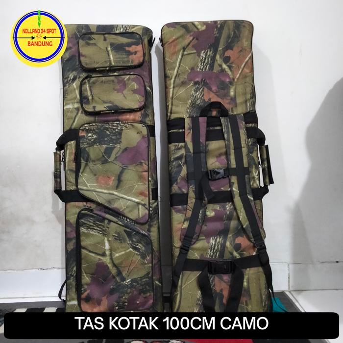 ASLI Tas senapan kotak camo 100cm READY STOCK