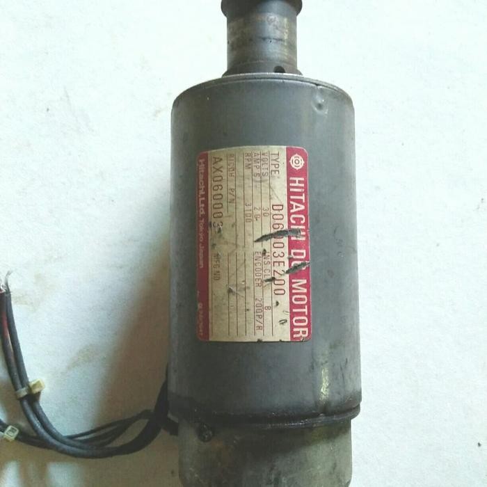Hitachi DC motor 30VDC rpm 3100