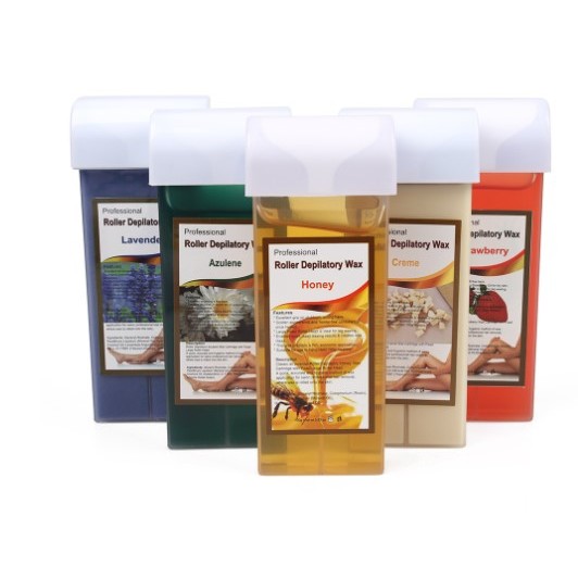 Depilatory Wax Cartridge Roll-On Skin Hair Removal Heater Waxing Cream 12 Flavor Roll-On Hot Wax All
