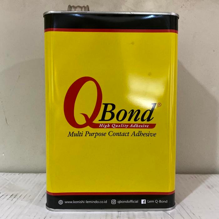 QBOND HQ-113 2.5 KG LEM KUNING SERBAGUNA/HPL/EDGING/VINYL/KARPET/BUSA
