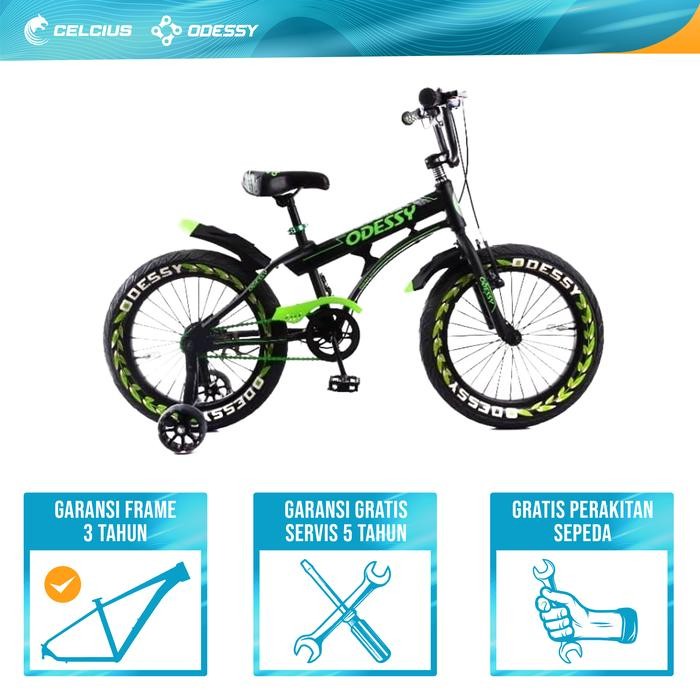 Ready SEPEDA BMX 12" ODESSY THUNDER SEPEDA ANAK BMX 12 INCH TERBAIK