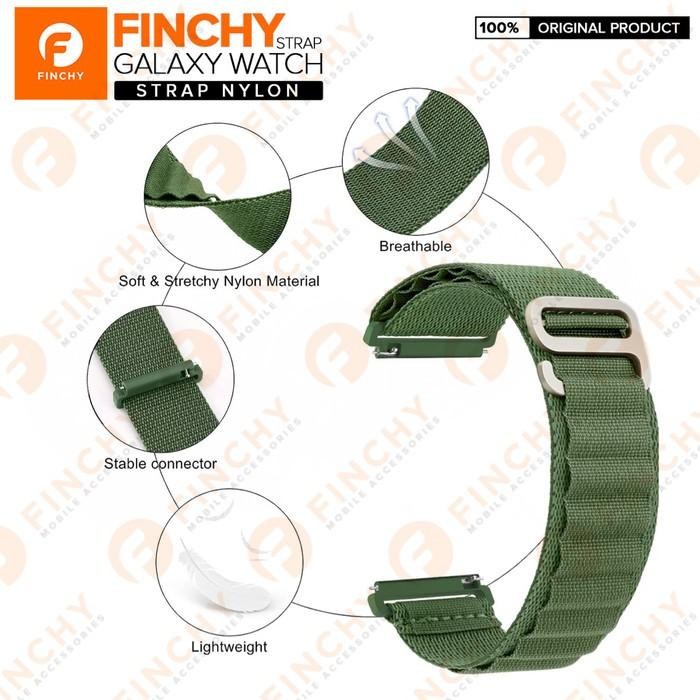 Finchy Nylon Strap Amazfit GTS 2 Mini Smartwatch Replacement Wristband