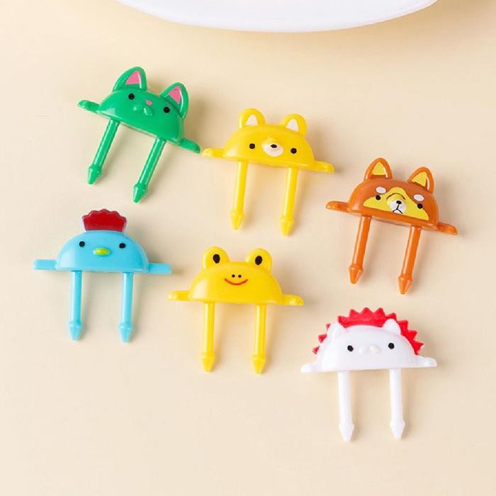 Garpu Kecil Tusuk Bento Bekal Anak Sekolah Tusuk Bento Makan