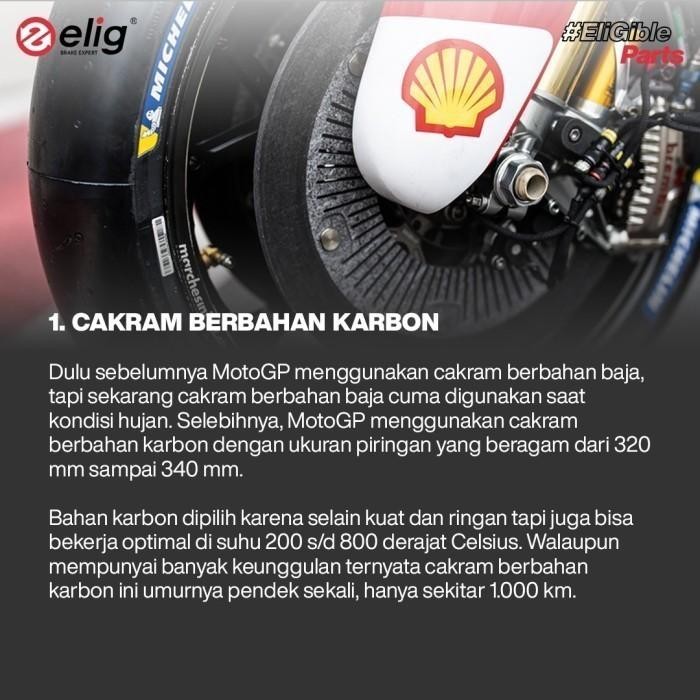 Elig Kampas Rem Belakang Vario / Beat / Scoopy / Genio SCM-H18