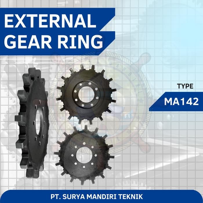 EXTERNAL GEARING MA142 / MA125 JPT