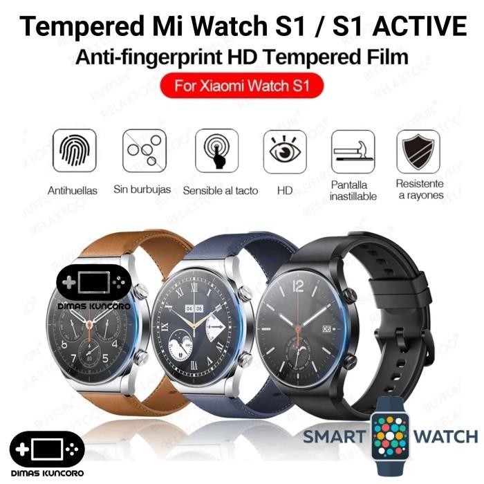 Tempered Mi Watch S1 / S1 ACTIVE screen protector glass lcd xiaomi watch s1 active