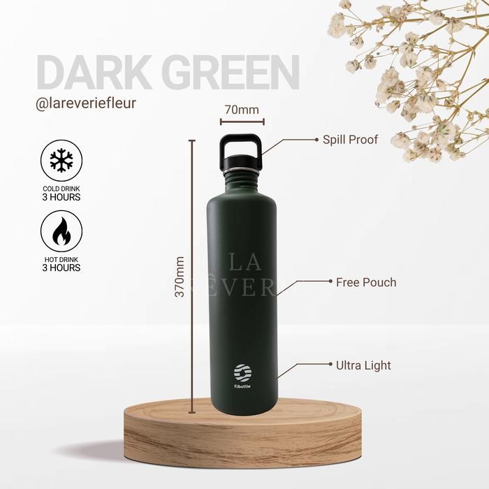 Fjbottle - Botol Minum Tumbler Olahraga 2000Ml Stainless Steel Sport Water Thermos Bottle Jumbo