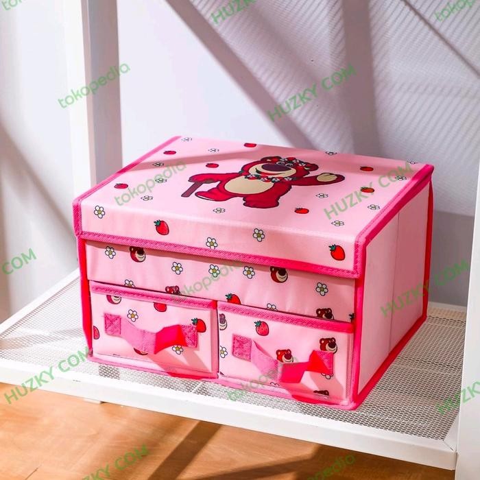 MINISO Storage Box Kain LOTSO Toy Story (sz.32x24x18cm)