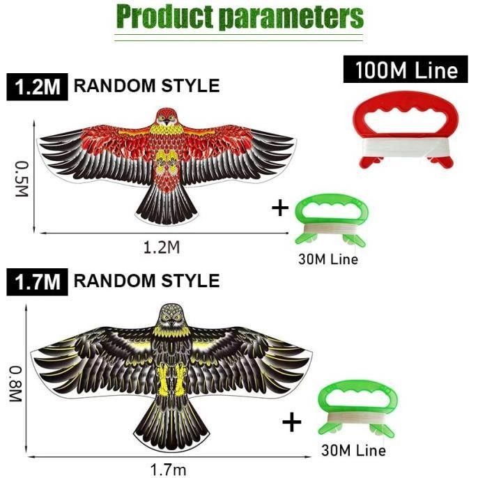 Hemat Mainan Layangan Elang Jumbo Burung 1.7M Mainan Layang Layang Anak Pcs